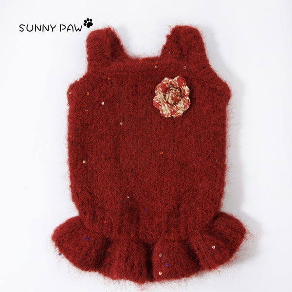 Autumn Berry · Dog Soft Knitted Sweater