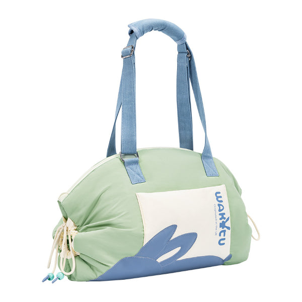 WARKEU 2-in-1 Convertible Pet Carrier Bag & Travel Bed | Machine Washable with Detachable Comfort Shoulder Pad